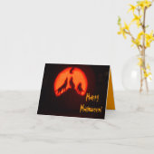 Carte Joyeux Halloween ! (Fleur jaune)