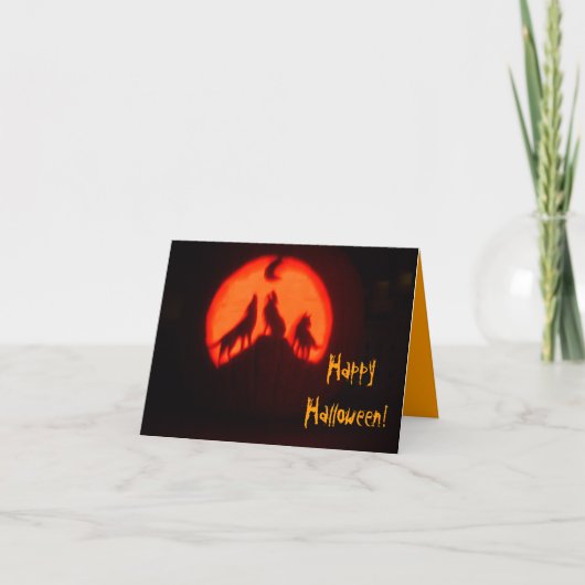 Carte Joyeux Halloween ! (Devant)