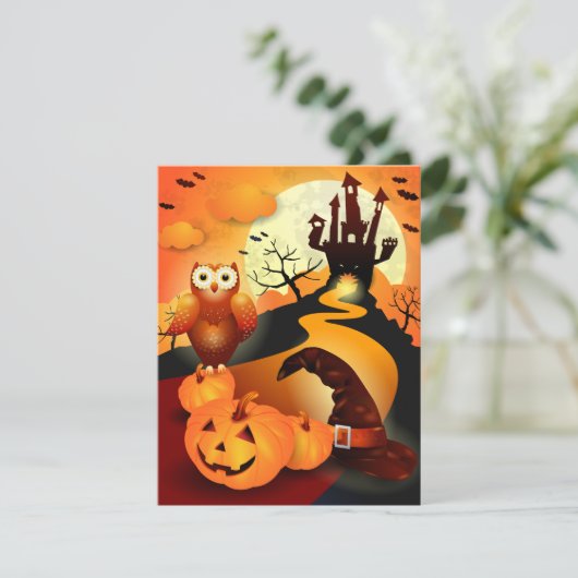 Carte Joyeux Halloween ! (Debout devant)