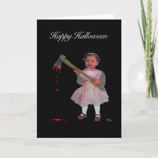 Carte Joyeux Halloween (Devant)