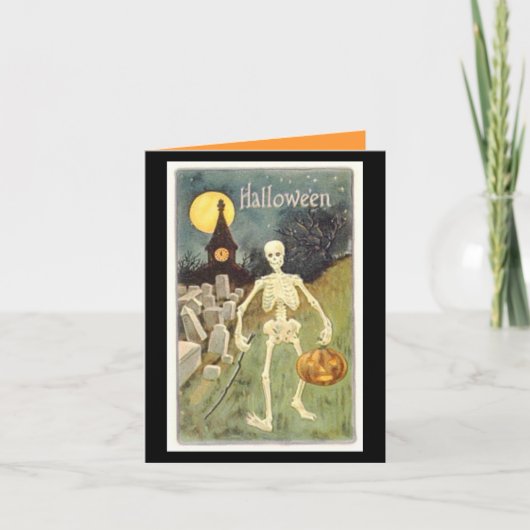 Carte Joyeux Halloween (Devant)