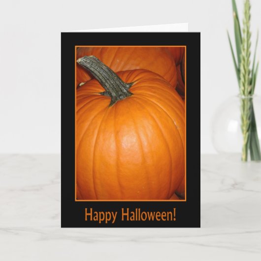 Carte Joyeux Halloween ! (Devant)