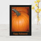 Carte Joyeux Halloween ! (Fleur jaune)
