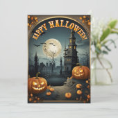 Carte Joyeux Halloween (Debout devant)