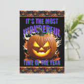 Carte Joyeux Halloween (Debout devant)