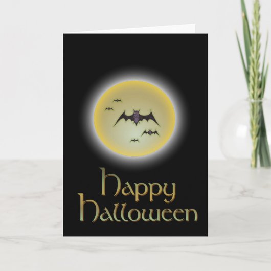 Carte Joyeux Halloween (Devant)