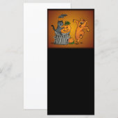 Carte Joyeux Halloween ! 5 (Devant / Derrière)