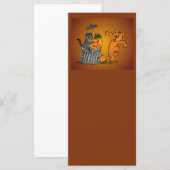 Carte Joyeux Halloween ! 5 (Devant / Derrière)