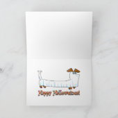 Carte Joyeux Halloween Dachshund (Intérieur)