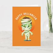 Carte Joyeux Halloween mignon  (Devant)