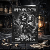 Joyeux Halloween | Poupée Vintage Ensorcelée