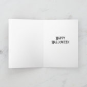Carte Joyeux Halloween poupées effrayantes (Intérieur)