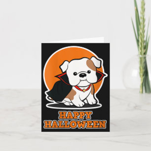 Carte Joyeux Halloween pour les amateurs de chiens fémin