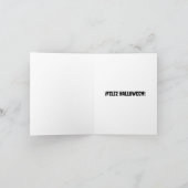 Carte Joyeux Halloween (Spanish Halloween) (Intérieur)