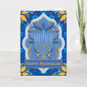 Carte Joyeux Hanukkah (Devant)