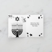 Carte Joyeux Hanukkah de Donald Trump (Intérieur)