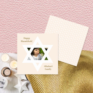 Carte Joyeux Hanukkah Rose Tendresse Photo Mignonne
