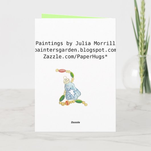 Carte Joyeux Happy Everything (Dos)