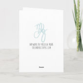 Carte Joyeux hibou d'anniversaire (Dos)