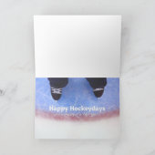 Carte Joyeux Hockeydays (Intérieur)