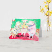 Carte Joyeux Hogmanay ! (Fleur jaune)