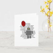 Carte Joyeux homme d'anniversaire (Fleur jaune)