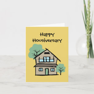Carte Joyeux Housiversaire Cadeau d'appréciation client