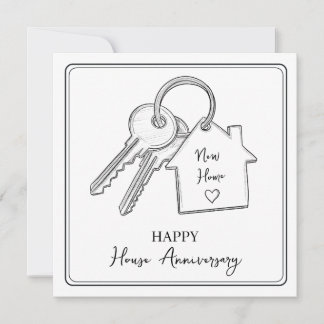 Carte Joyeux Housiversaire | Célébration de l'anniversai