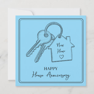 Carte Joyeux Housiversaire Célébration de l'anniversai