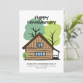 Carte Joyeux Housiversaire Client (Debout devant)