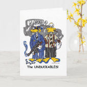 Carte Joyeux Humour d'anniversaire (Fleur jaune)