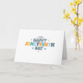 Carte Joyeux Jj JJ coloré (Fleur jaune)