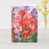 Carte Joyeux Jour (Fleur jaune)