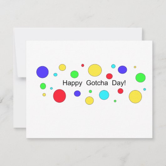 Carte Joyeux Jour de Gotcha ! (Devant)