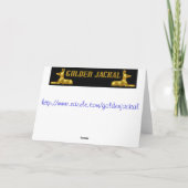 Carte Joyeux Jour de la marmotte de fond Printemps de la (Dos)