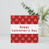 Carte Joyeux Jour de la Saint-Valentin (Debout devant)