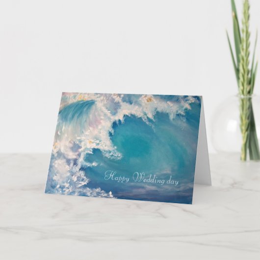 Carte Joyeux jour de mariage (Devant)