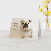 Carte Joyeux Jour des Boss (Fleur jaune)