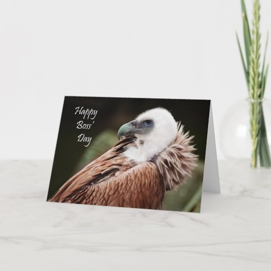 Carte Joyeux Jour des Boss (Devant)