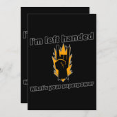 Carte Joyeux jour des poignées gauche —roche de superpui (Devant / Derrière)