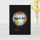 Carte Joyeux Jour des terres ! (Fleur jaune)