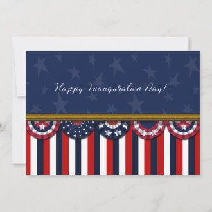 Carte Joyeux Jour d'Inauguration ! Patriotique