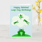 Carte Joyeux Jour du bonbon tardif Anniversaire! (Fleur jaune)