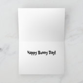 Carte Joyeux Jour du Lapin ! (Intérieur)