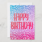 Carte Joyeux Jour et Joyeuse Année (Devant)