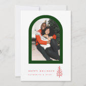 Carte JOYEUX JOURS DE VACANCES Ajouter Votre Photo (Devant)