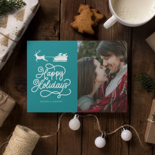 Carte JOYEUX JOURS DE VACANCES Ajouter Votre Photo