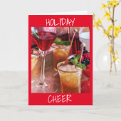 CARTE ****JOYEUX JOURS DE VACANCES DE NOTRE MAISON À VOS (Fleur jaune)