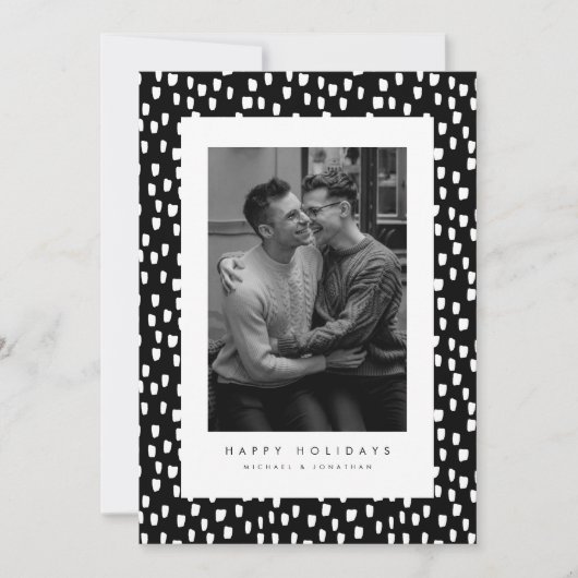 Carte JOYEUX JOURS FÉRIÉS | Ajouter votre photo (Devant)