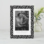 Carte JOYEUX JOURS FÉRIÉS | Ajouter votre photo (Debout devant)